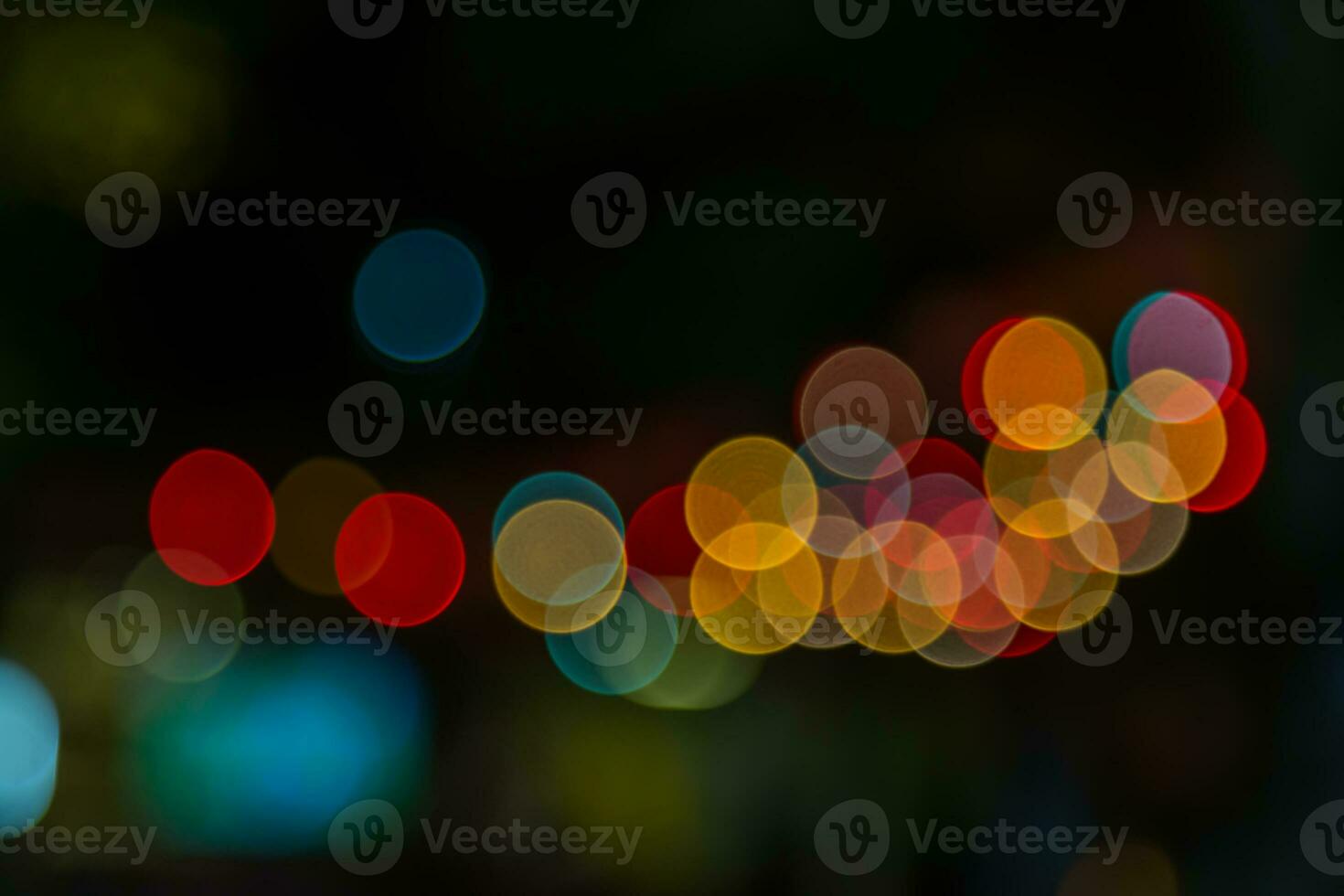Blurred abstract lights bokeh photo