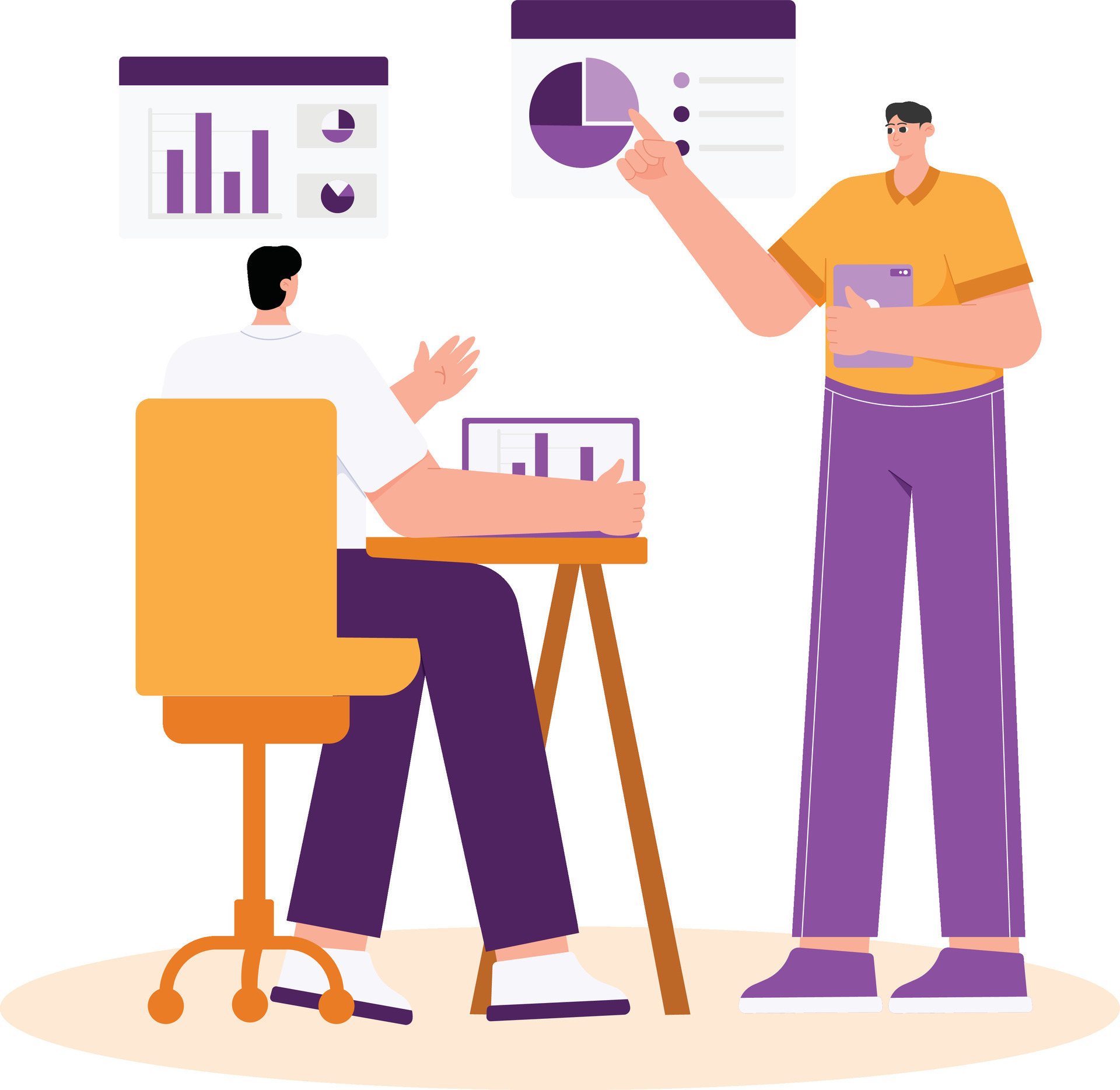 Project Management Presentation Illustration 27176048 Vector Art At project-management-presentation-illustration-27176048-vector-art-at