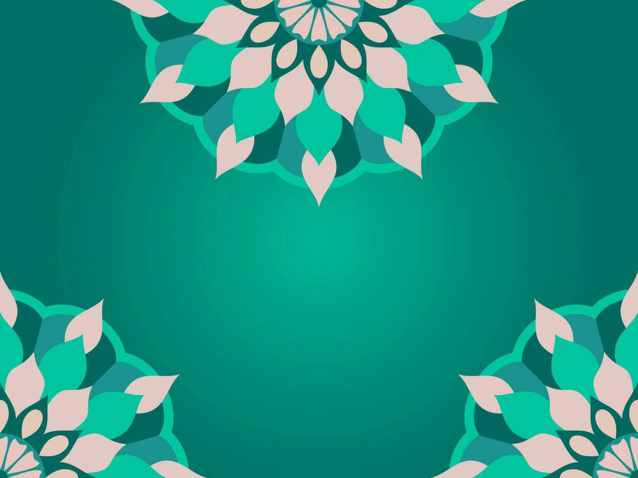 The Less Stress Mandala Background for Adults Volume vector