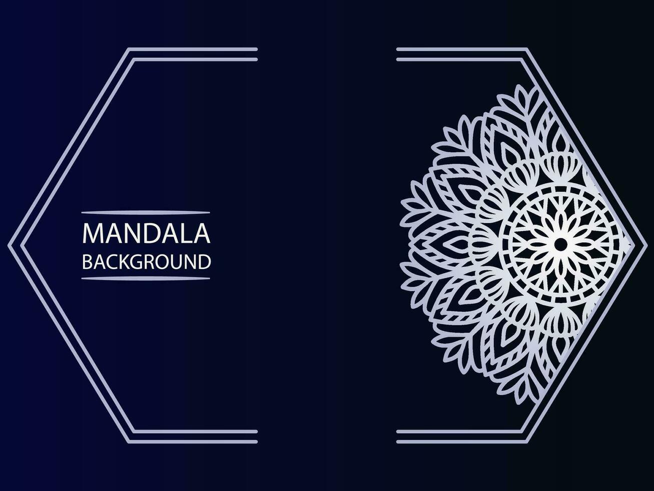 Affirmations Mandala for Paper Cutting and Background vector