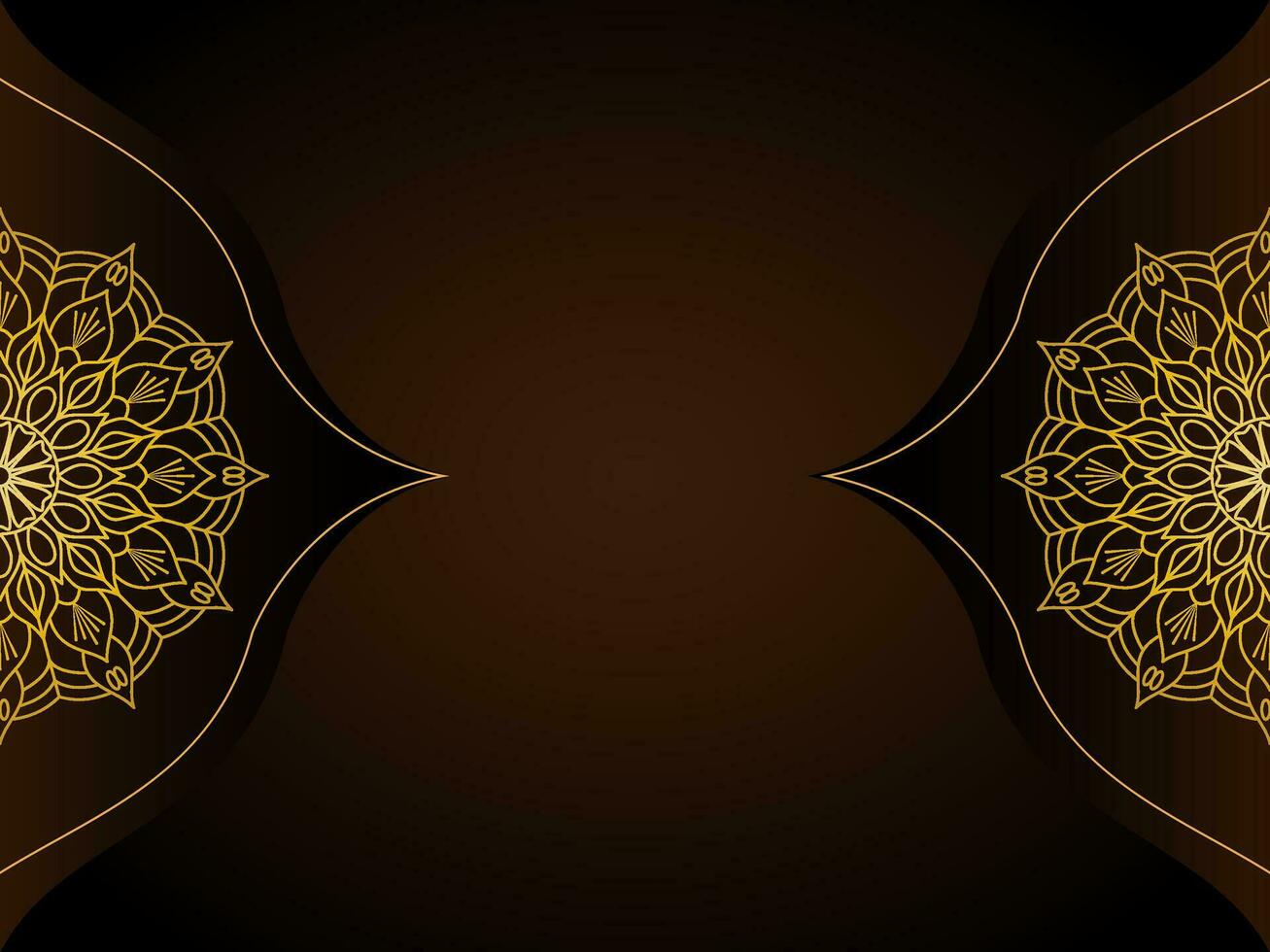 Luxury Mindfulness Mandalas Background for Adults vector