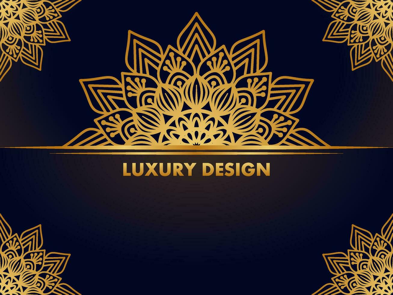 Ethnic Style Decorative for Paper Cutting Mandala Vector Background