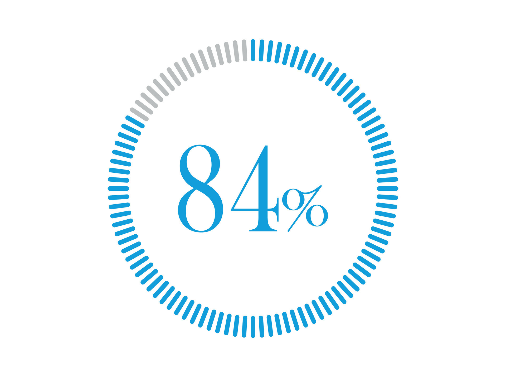 84 Percent Loading 84 Percent Circle Diagrams Infographics Vector 84 Percent Loading 84 Percent Circle Diagrams Infographics Vector