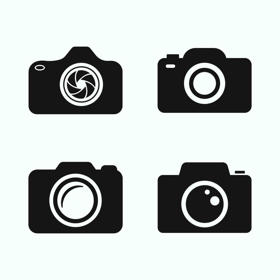 Camera vector icon set. Camera Icon in trendy flat style. Camera symbol for your website design, logo, app, and UI. Vector illustration