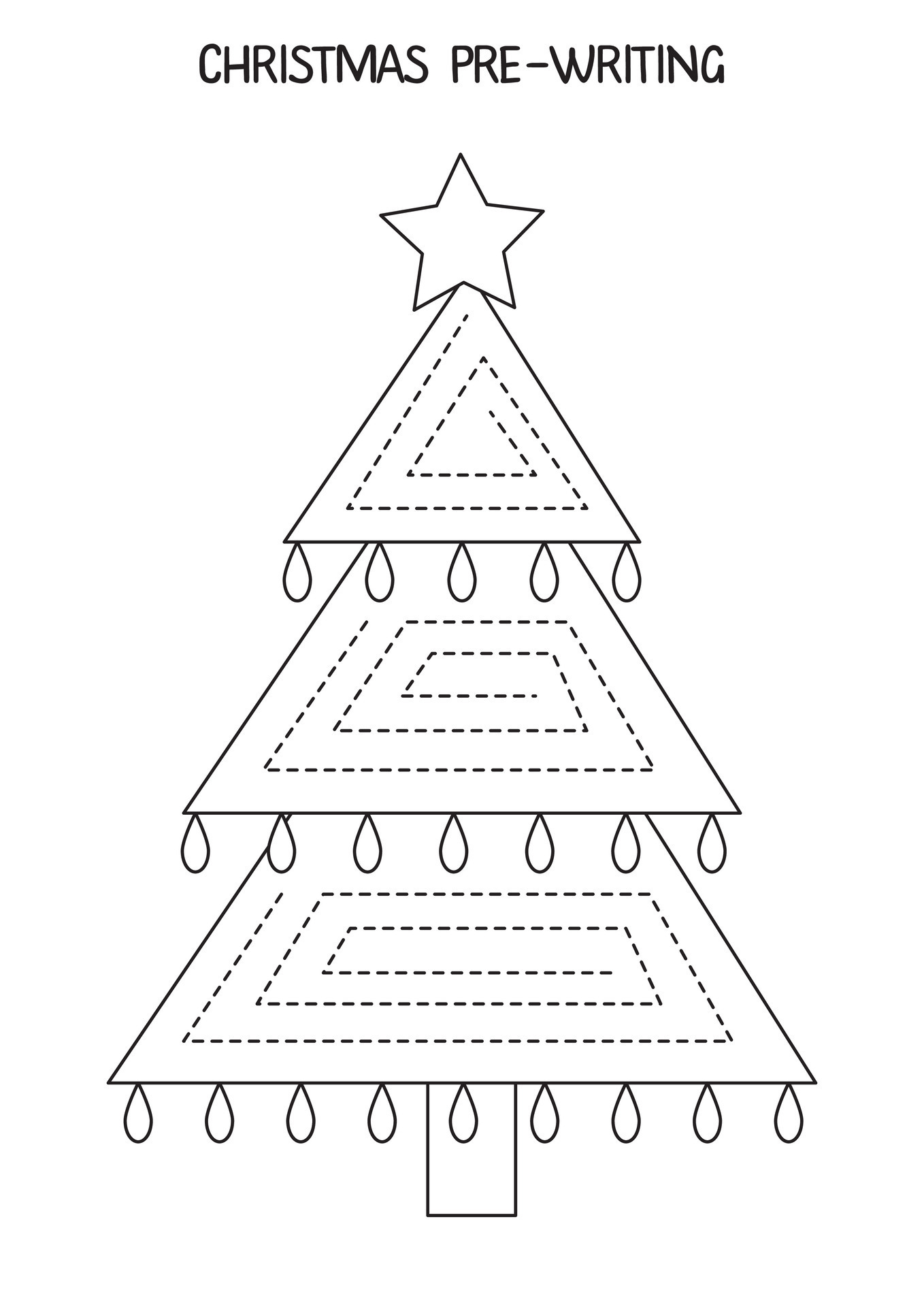 black-and-white-worksheet-for-kids-handwriting-practice-with-christmas