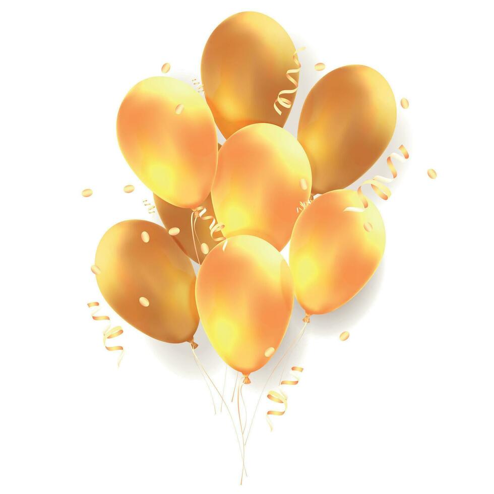 Celebration Party Realistic Background vector