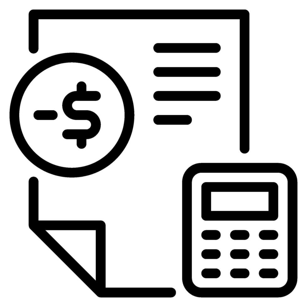 Outline-Financial Management and Investment-64px vector