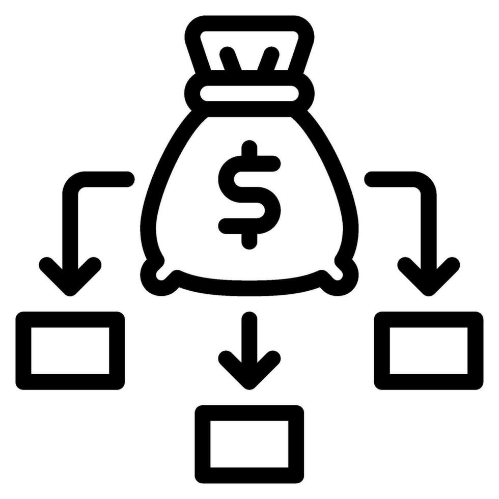 Outline-Financial Management and Investment-64px vector