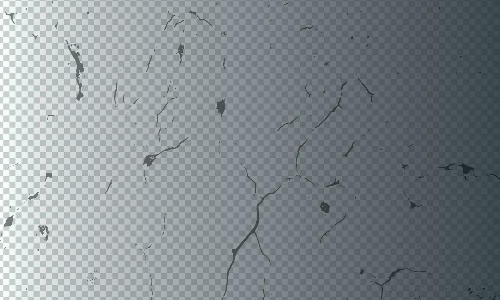 a gray and white background with cracks and scratches vector