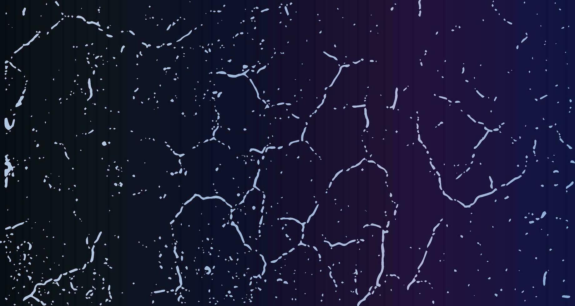 a dark blue and purple background with some cracks vector