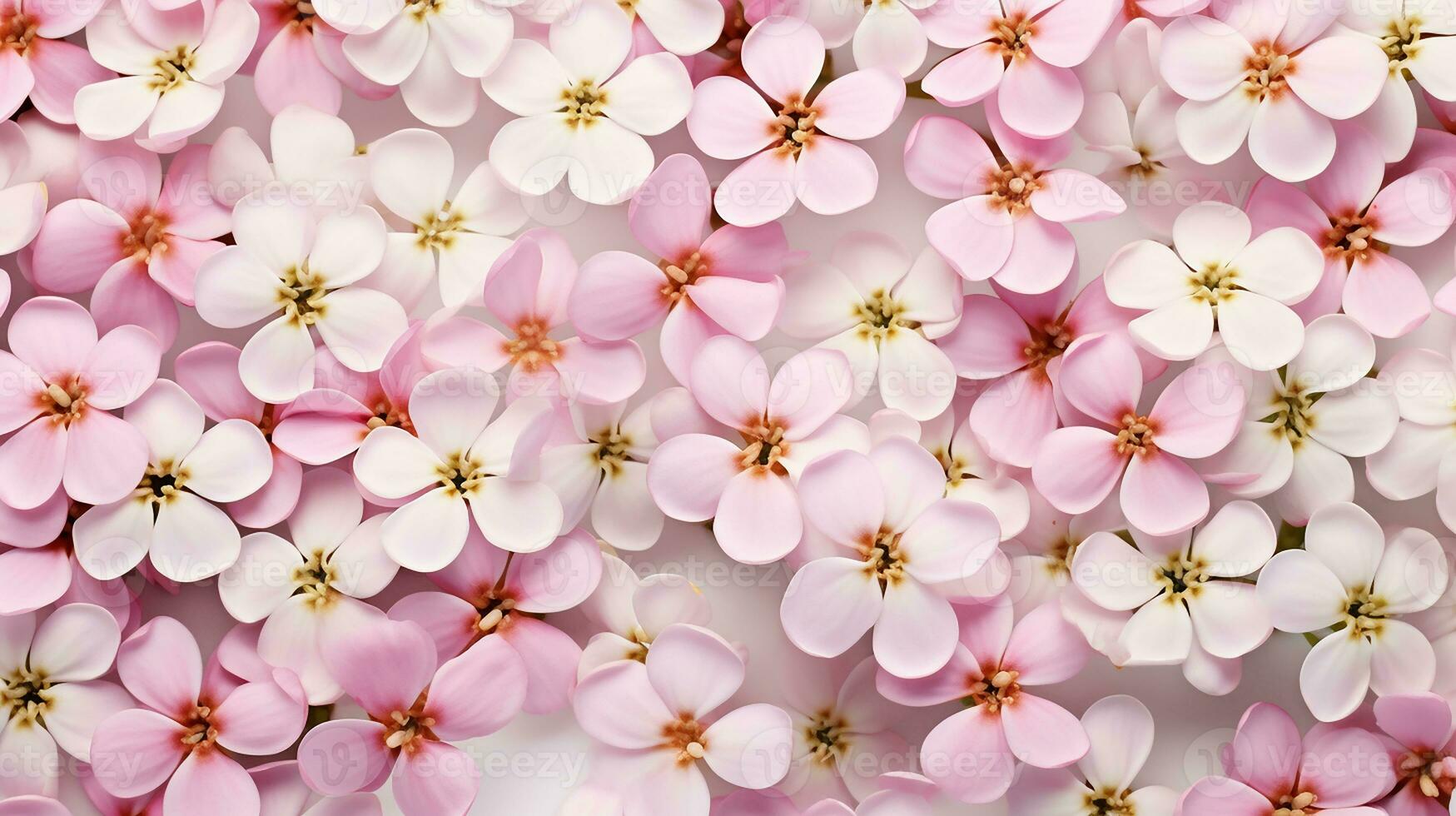 Candytuft flower pattern background. Flower background texture. Generate AI photo