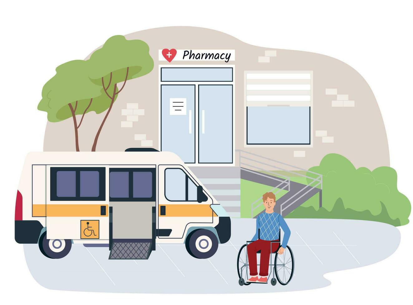 Accessible Environment Concept Illustration vector