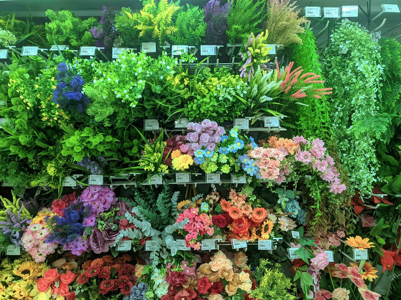 Kuaro Kalimantan Timur, Indonesia 12 August 2023. plants and flowers in the store for background photo