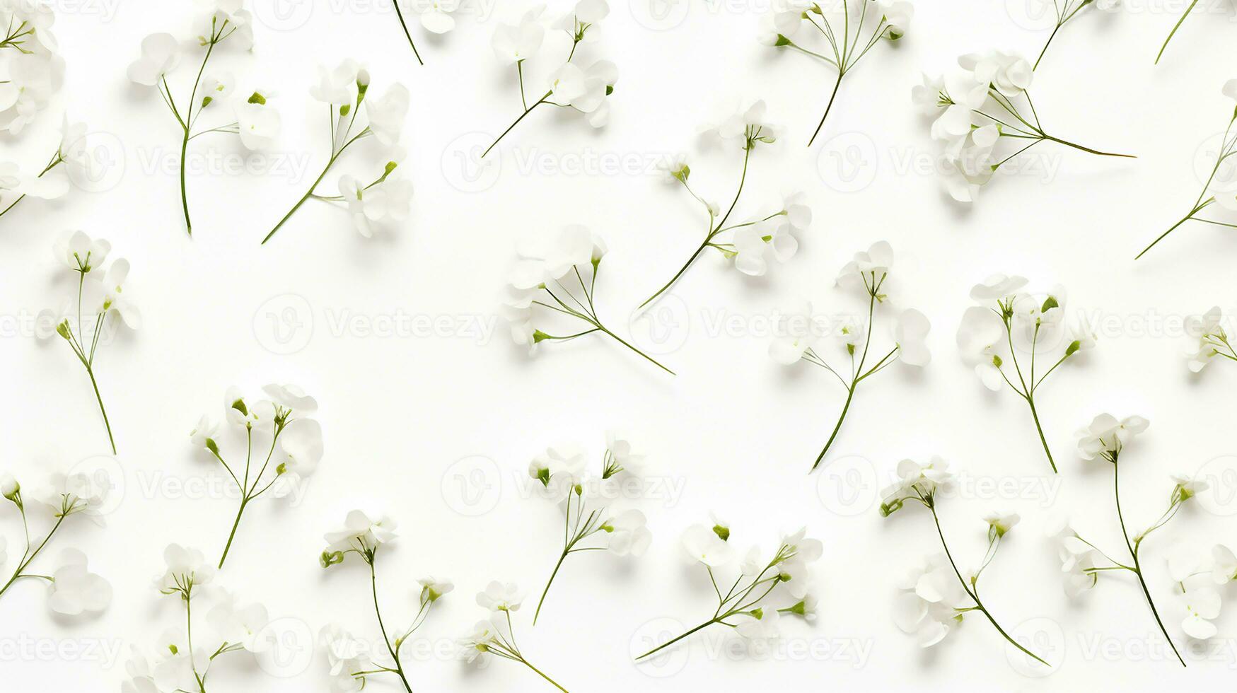 Baby's Breath flower pattern background. Flower background texture photo