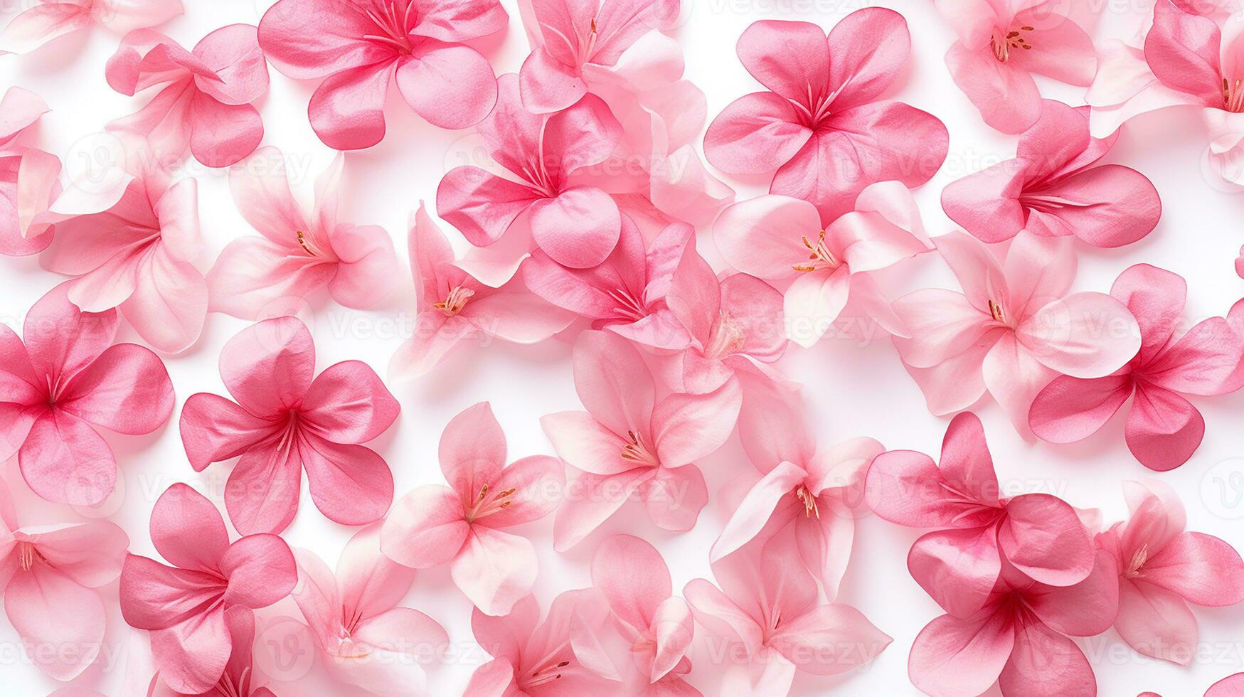 Azalea flower pattern background. Flower background texture. Generative AI photo