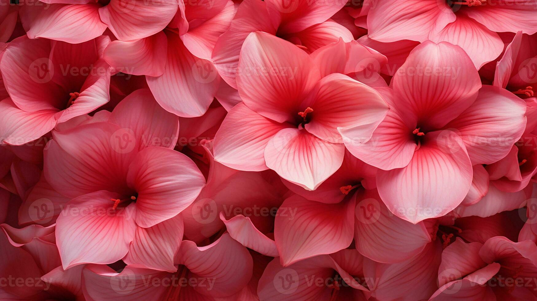 Amaryllis flower pattern background. Flower background texture. Generative AI photo