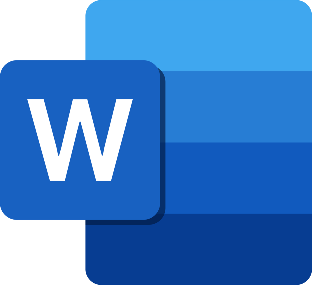 microsoft woord icoon logo symbool png