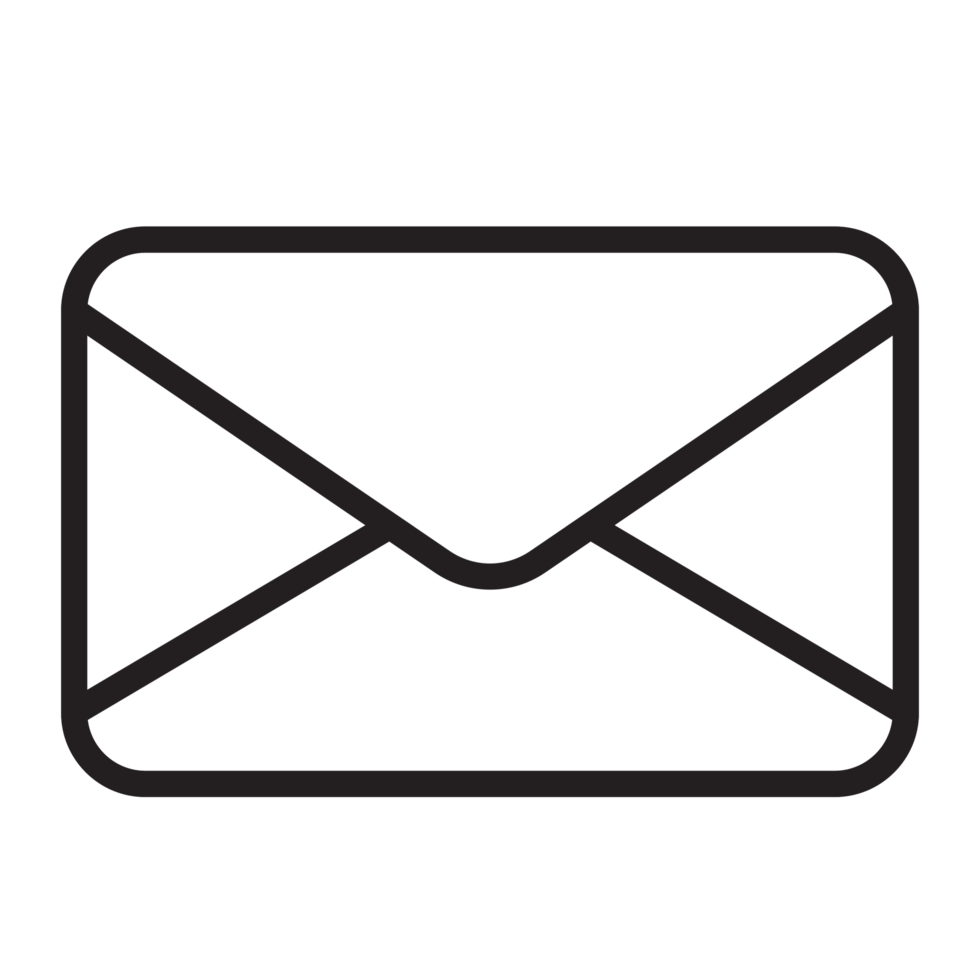 mensagem envelope carta a Principal o email ícone símbolo png