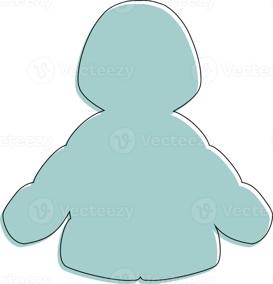 Jacket clothes for decoration and design. png