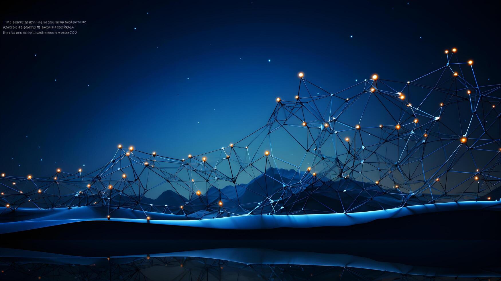 abstract background with connected lines and dots. photo