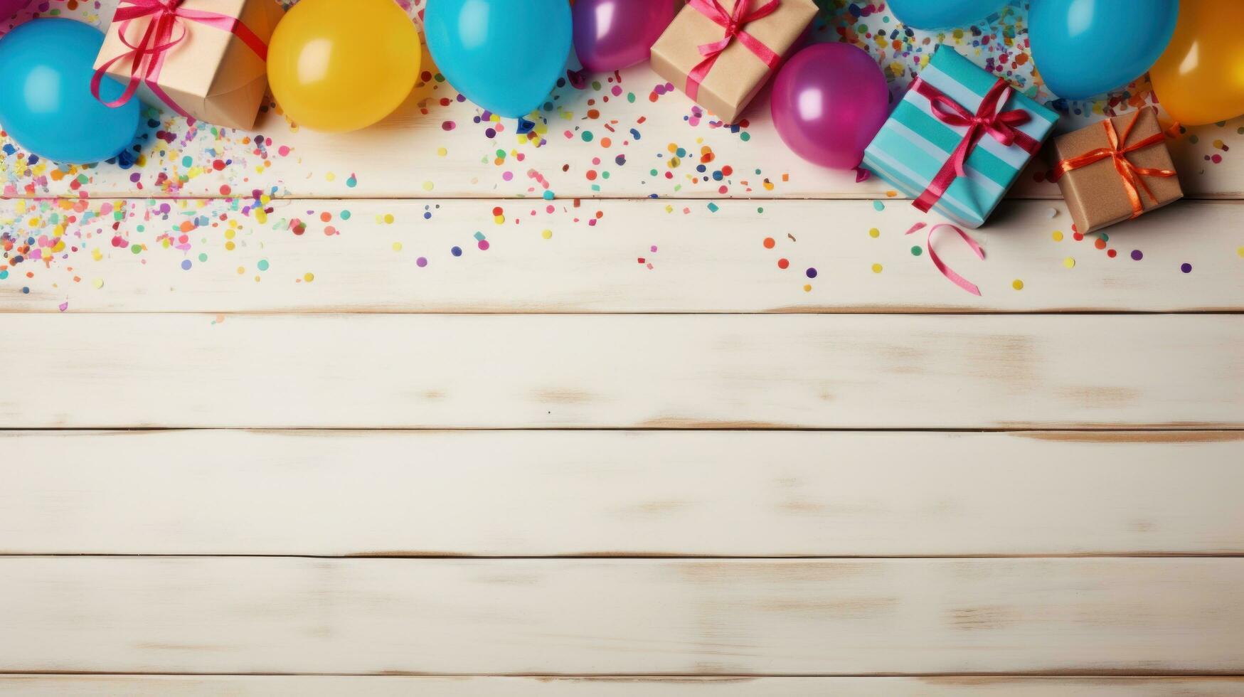 Birthday party holiday background photo