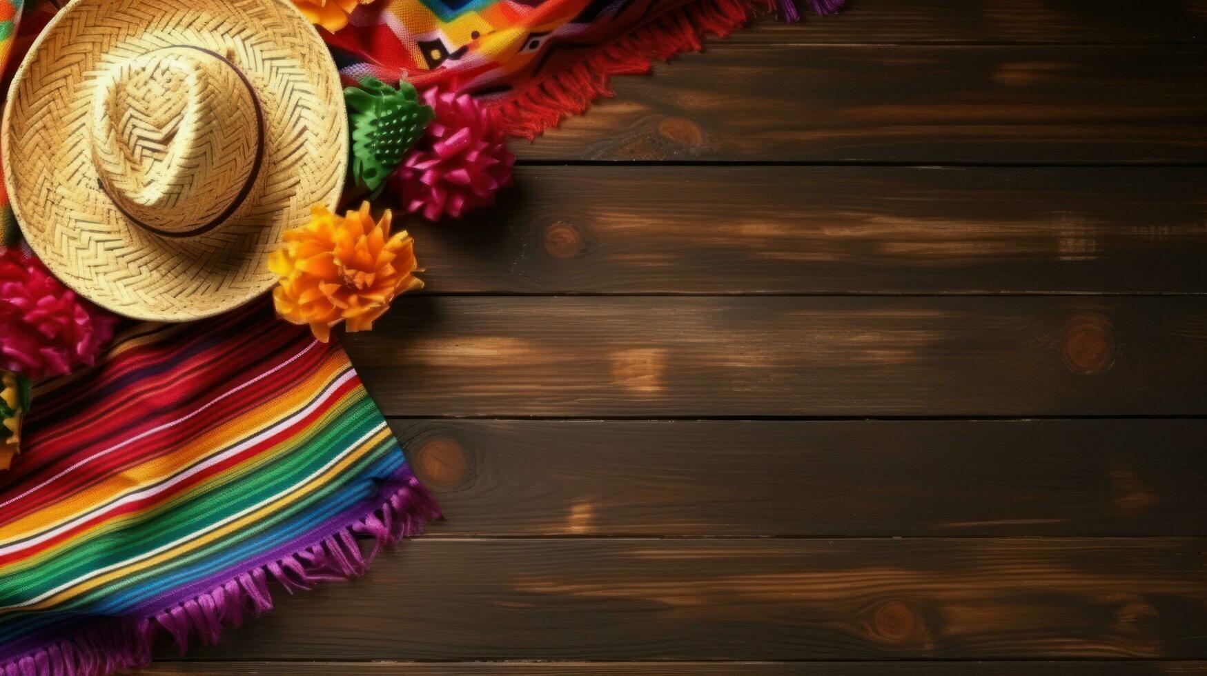 Mexican party background photo