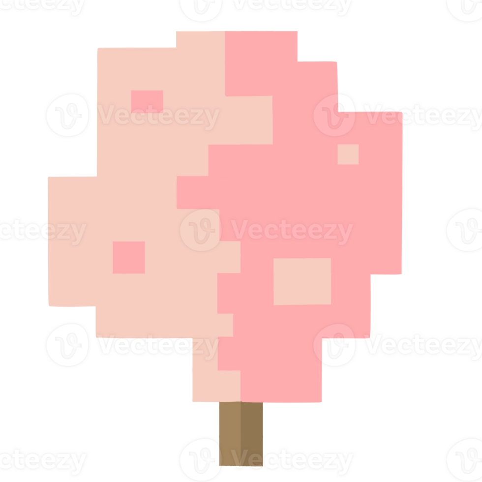 Pixel tree nature png