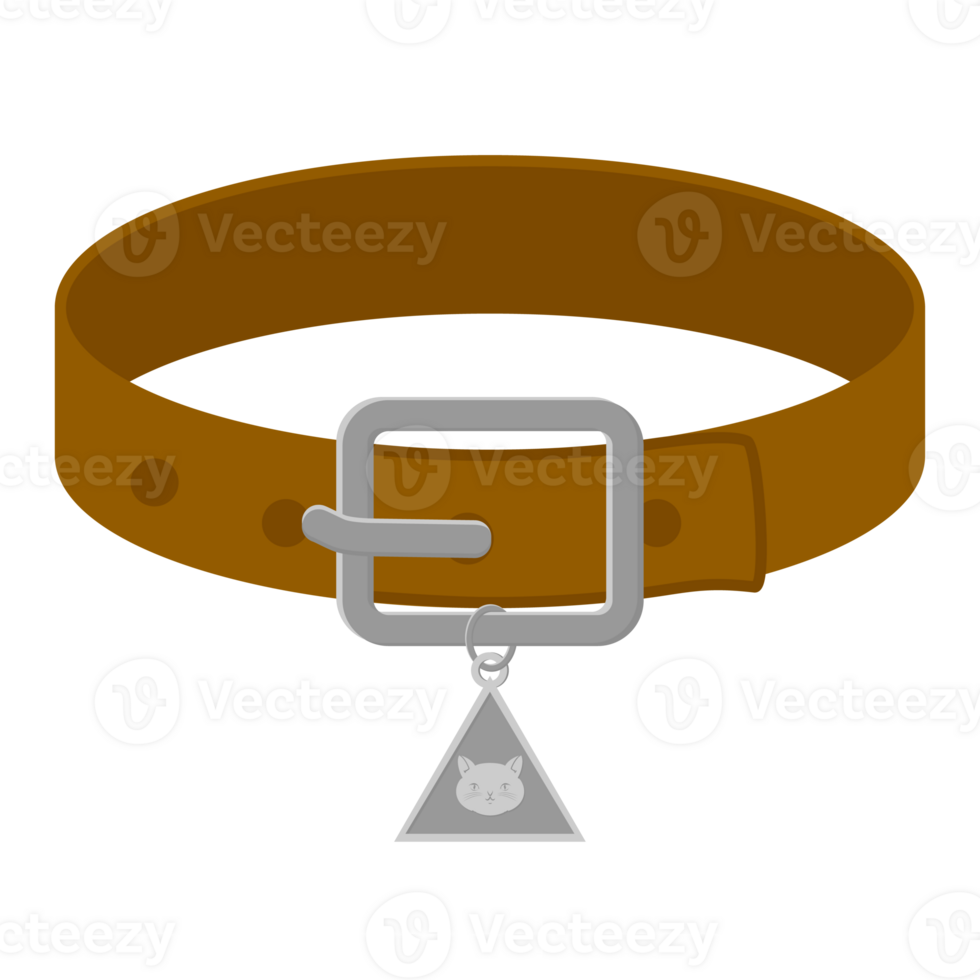 Necklace For Pet Cat Head Logo Medal Silver Basic Shape png