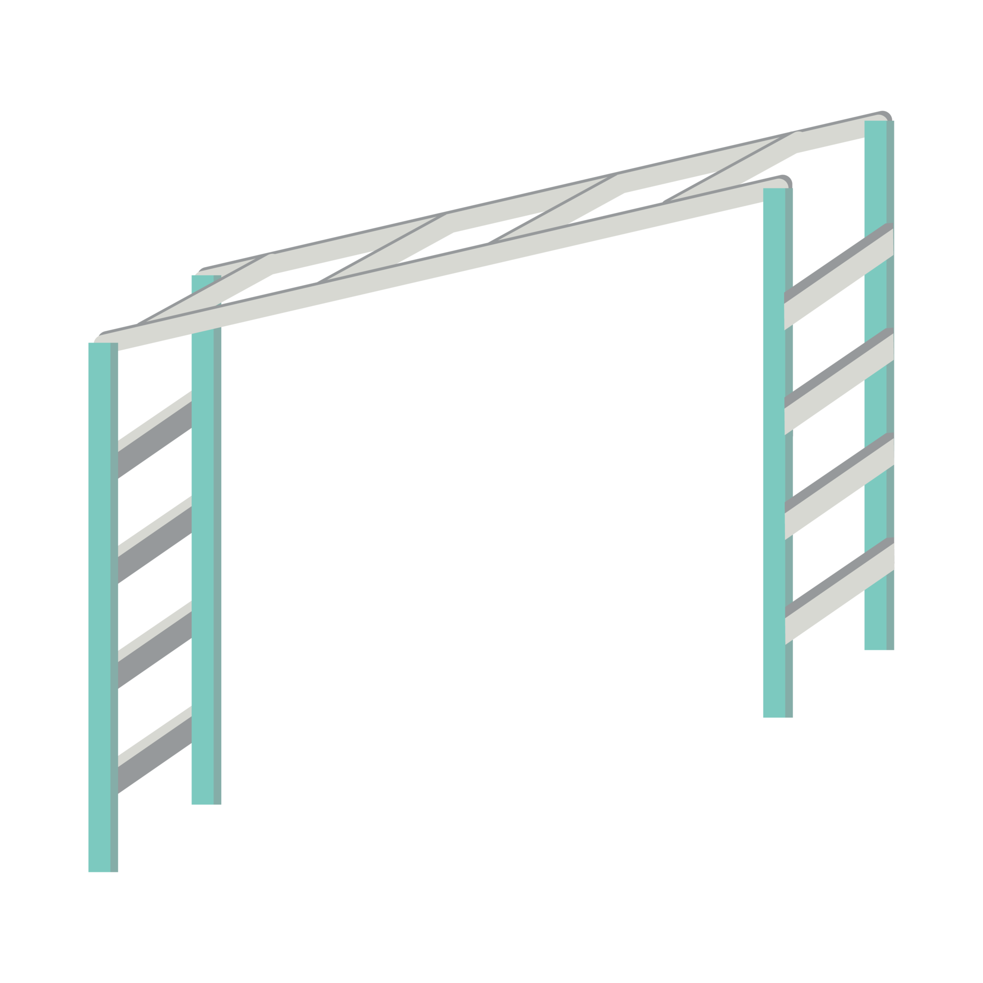 Outdoor Monkey Bars Toys On The Playground 27181249 PNG