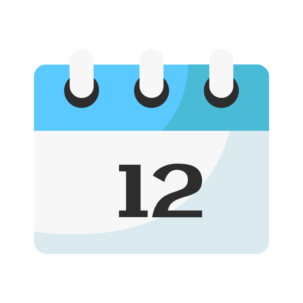 Calendar icon sign symbol illustration png