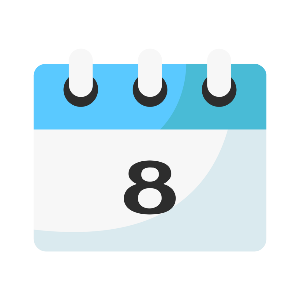 Calendar icon sign symbol illustration png