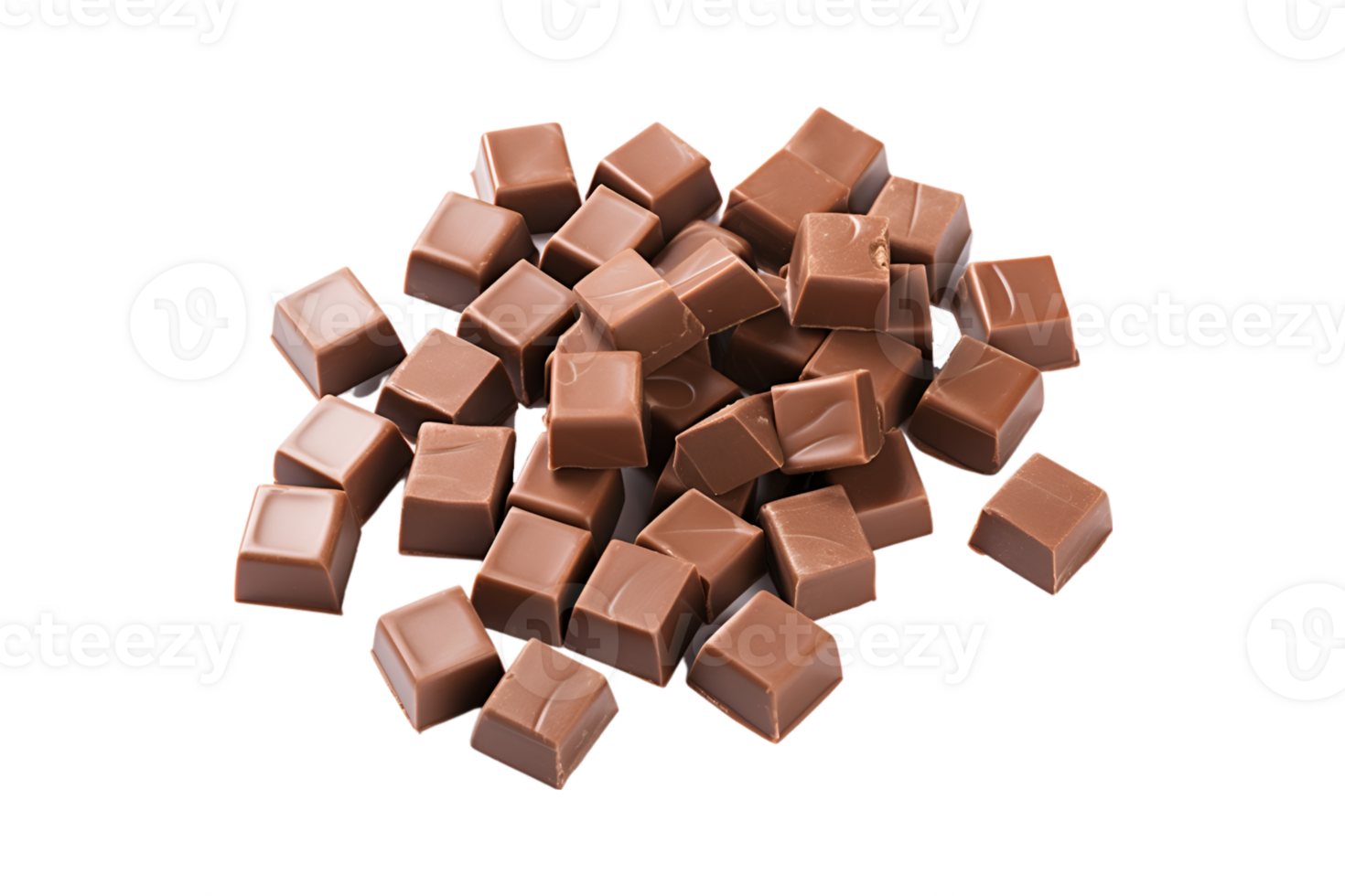 chocolate bars isolated on a transparent background png
