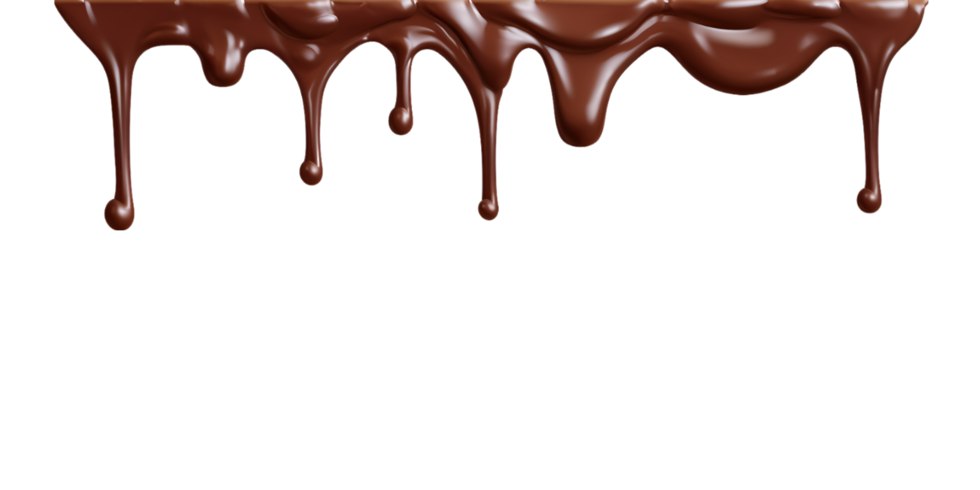 Melted chocolate dripping isolated on a transparent background 27182190 PNG