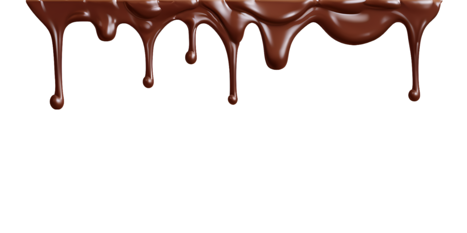 Melted chocolate dripping isolated on a transparent background 27182190 PNG