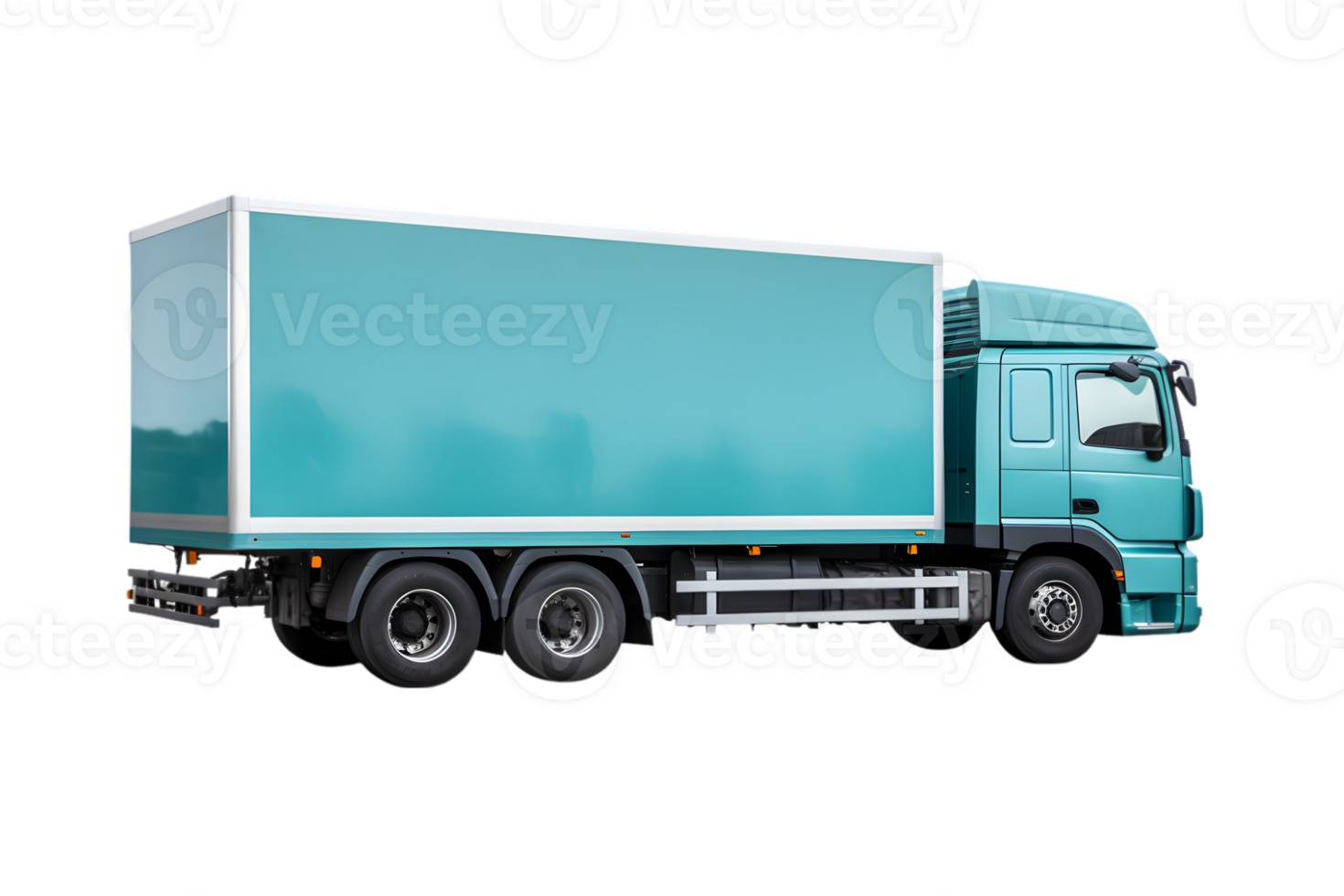 Trailler truck isolated on a transparent background png