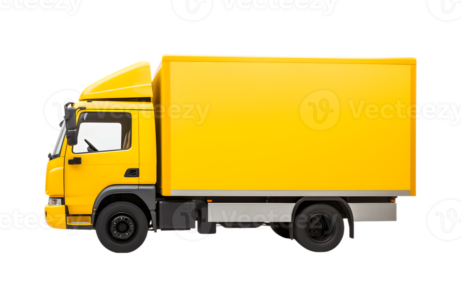 Delivery truck isolated on a transparent background png