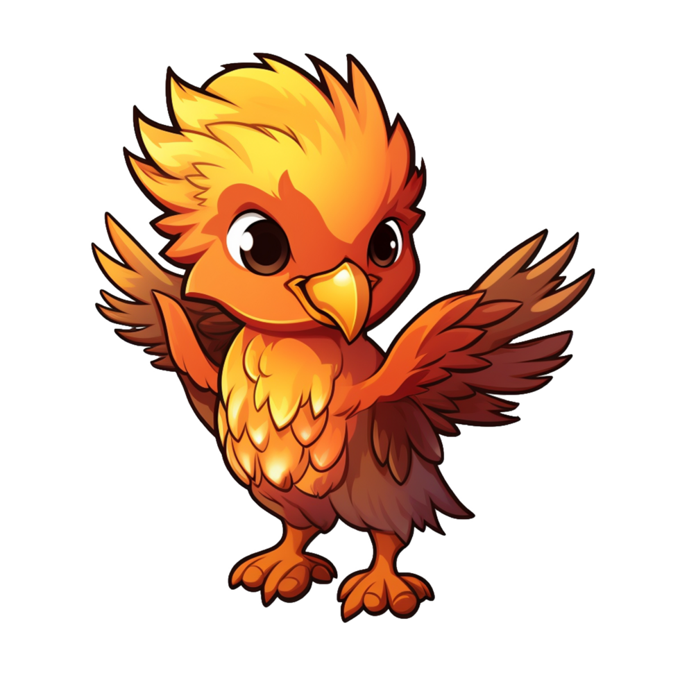 Phoenix cute sticker trnsparent png