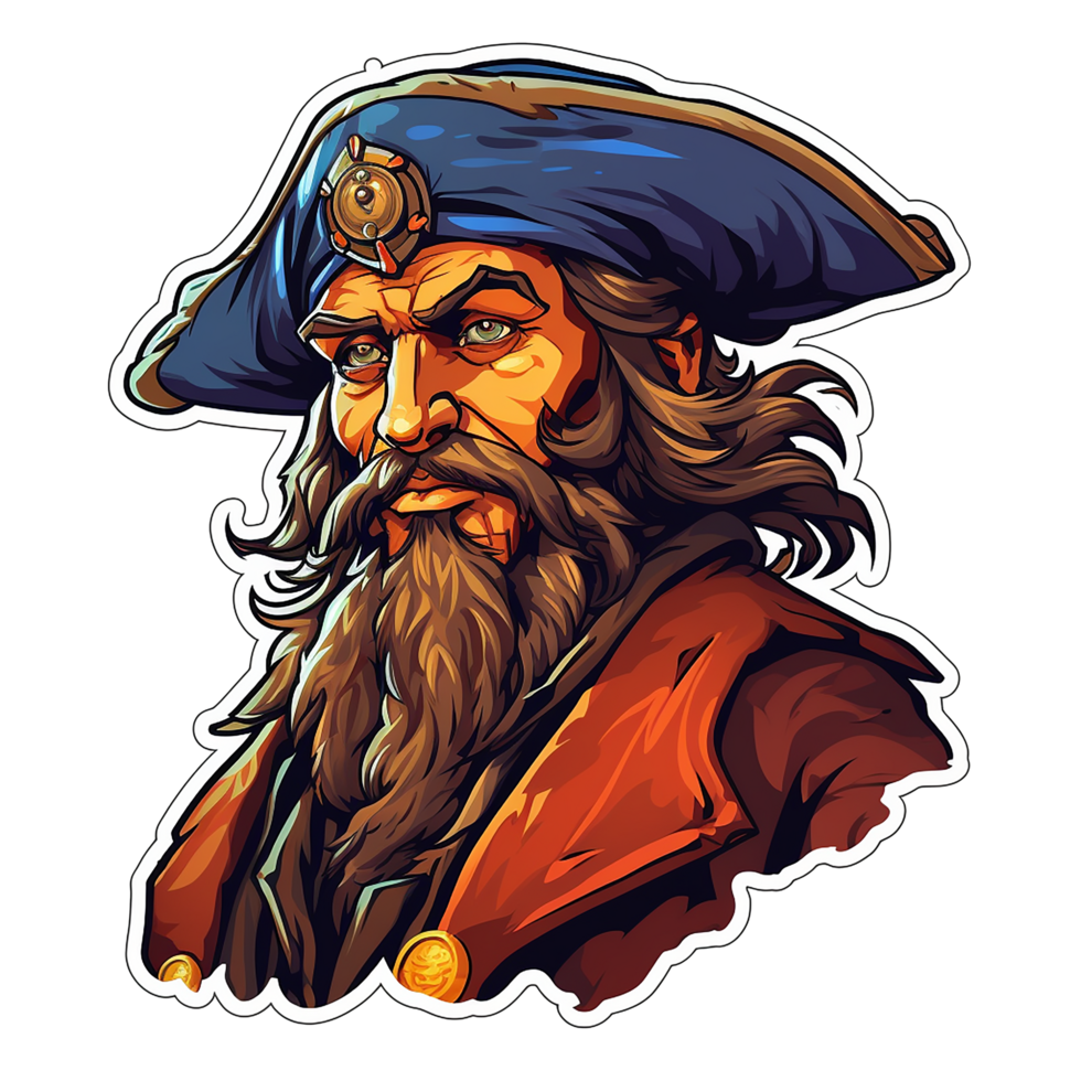 Pirate sticker png