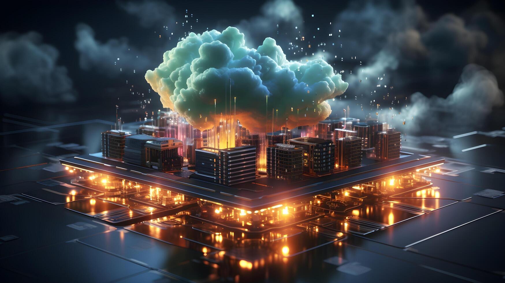 Seamless Cloud Network. Empowering Data Transfer. photo