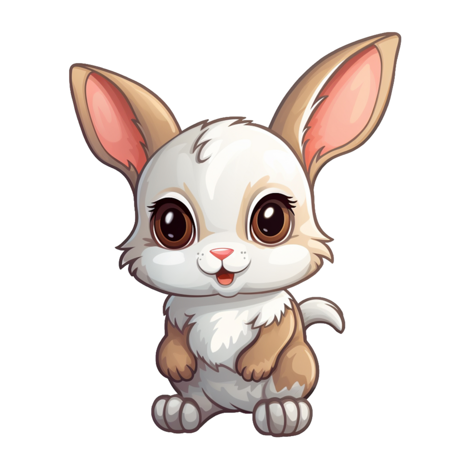 Bunny cute rabbit sticker transparent png