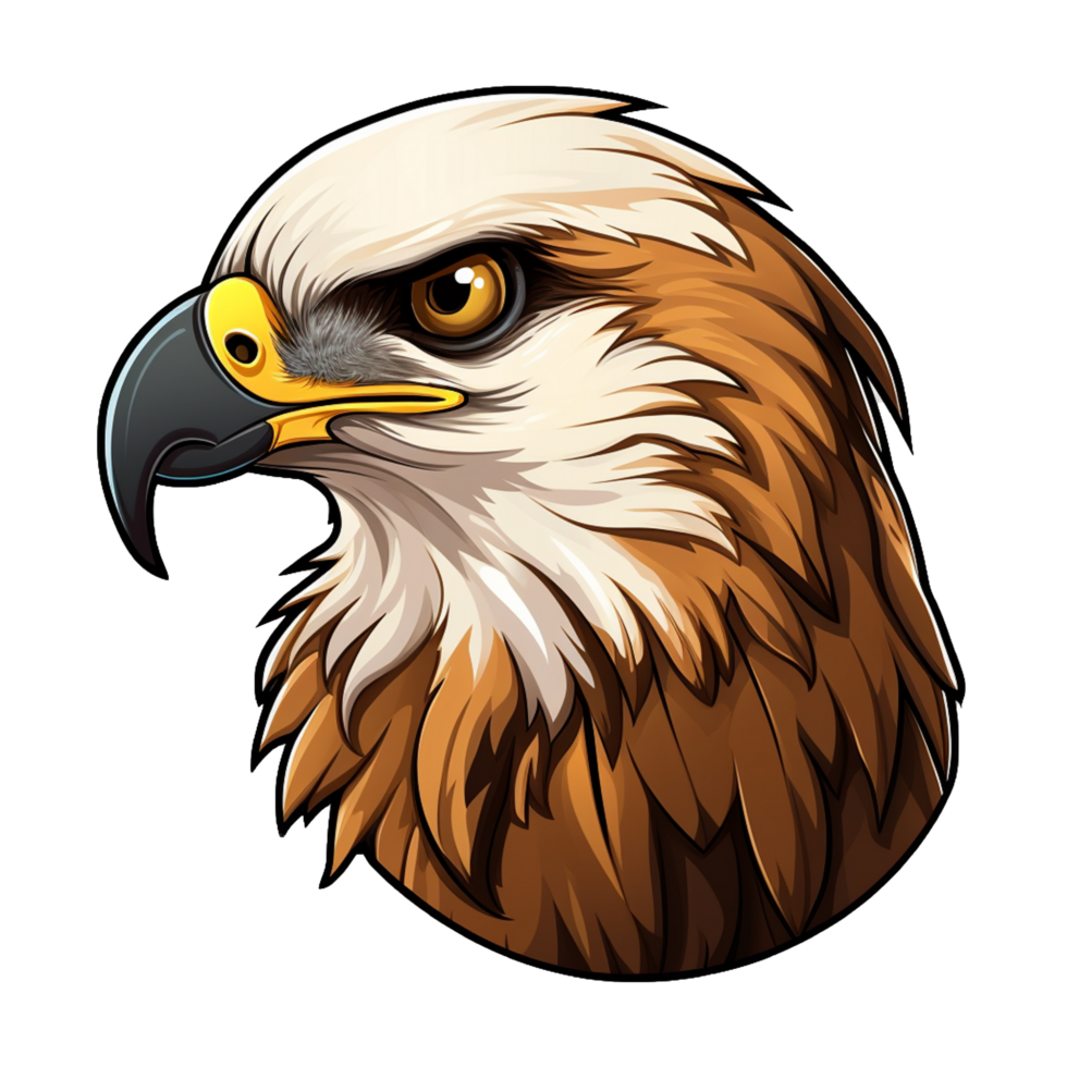 Hawk sticker transparent png