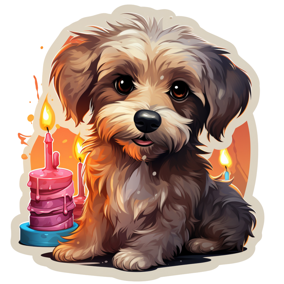 Cute dog sticker png 27187670 PNG