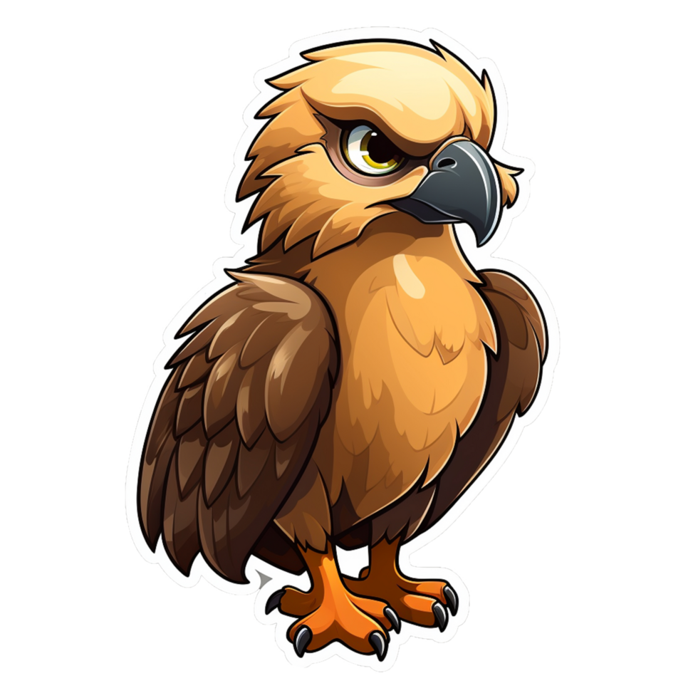 Hawk sticker transparent png