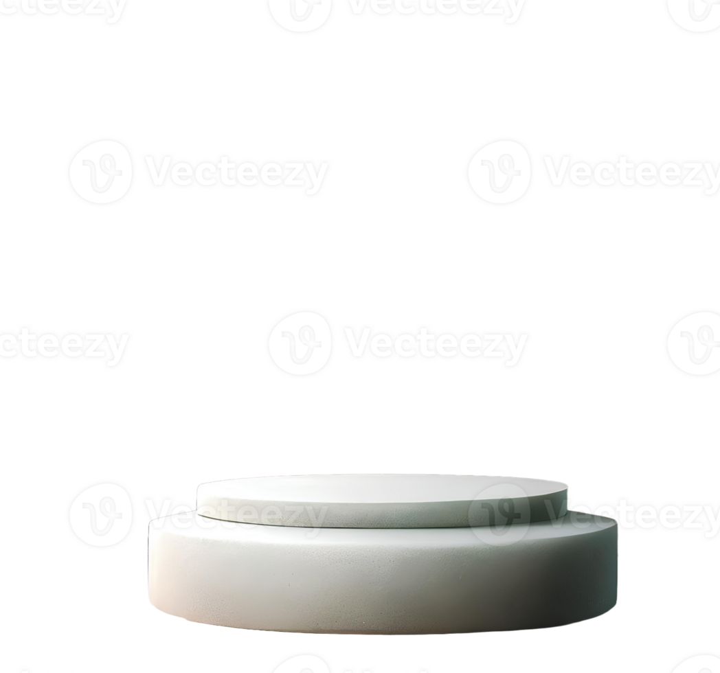 Stone podium for display product. Background for cosmetic product branding, identity and packaging AI Generated png