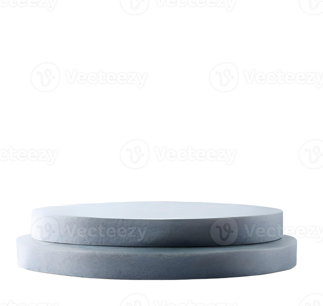 Stone podium for display product. Background for cosmetic product branding, identity and packaging AI Generated png