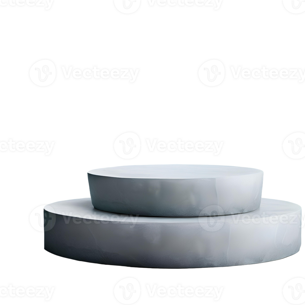 Stone podium for display product. Background for cosmetic product branding, identity and packaging AI Generated png