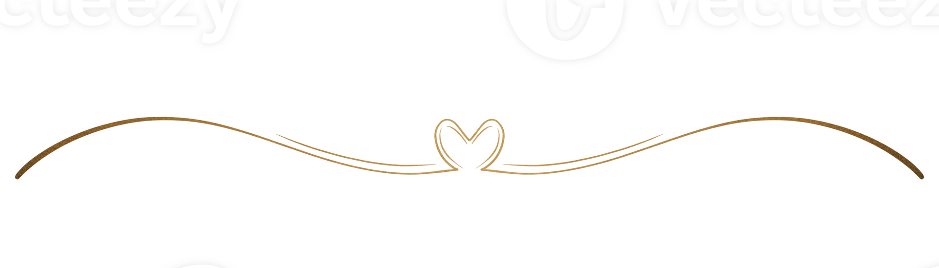 Gold luxury line png