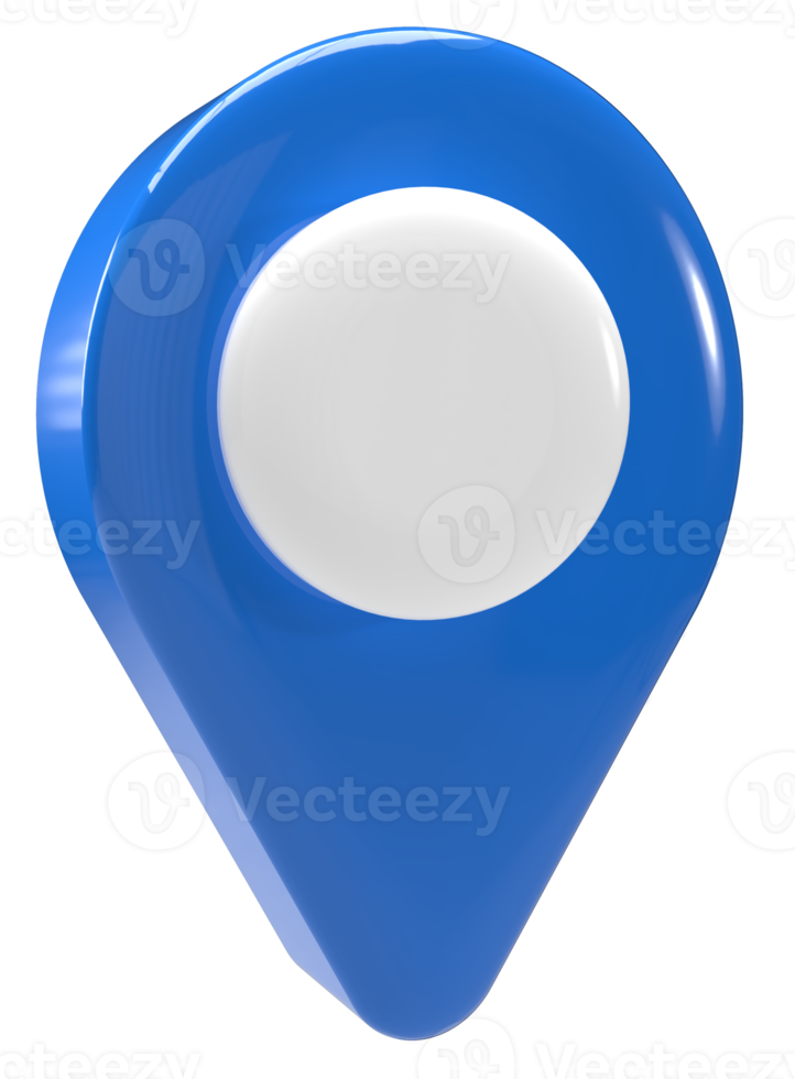 blue location pin png