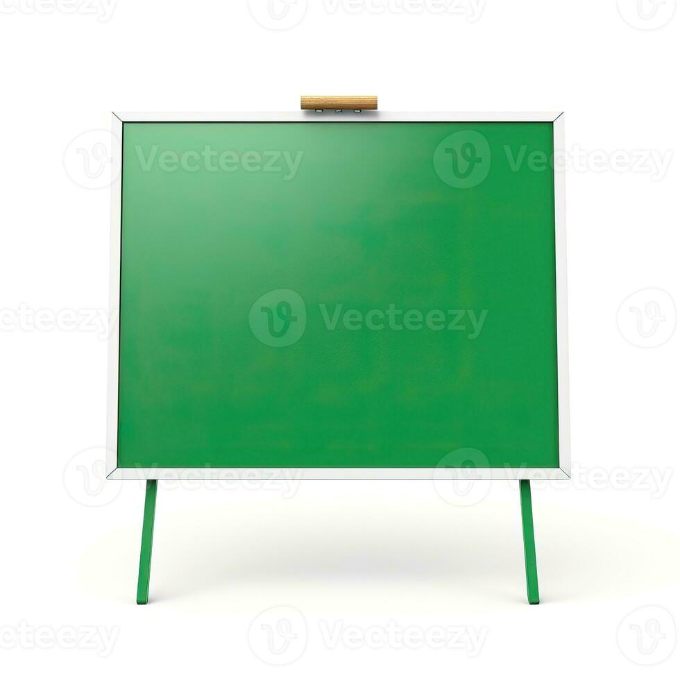 Green class board, School classroom high quality ai image generated photo