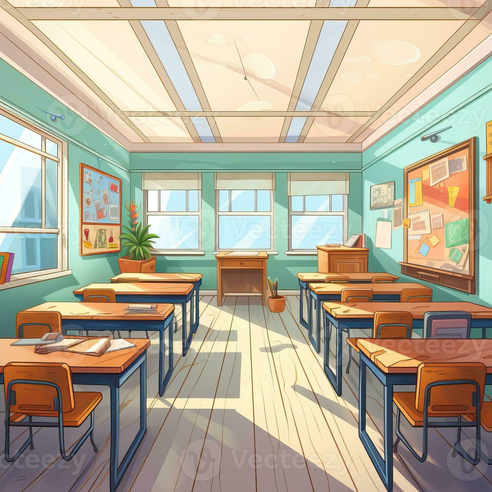 720+ Anime Classroom Stock Illustrations, Royalty-Free Vector Graphics &  Clip Art - iStock